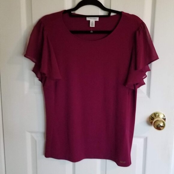 NWT Calvin Klein blouse, Small - Picture 9 of 9